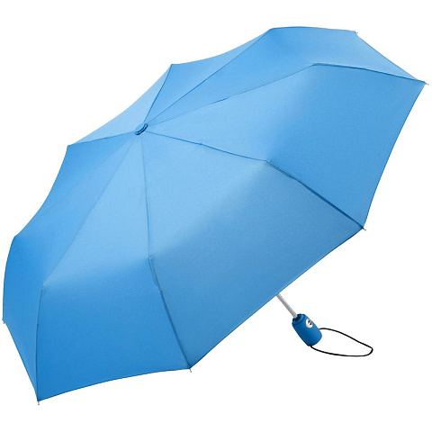 Зонт складной AOC, голубой - рис 2.