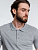 Рубашка поло мужская Adam, серый меланж - миниатюра - рис 9.