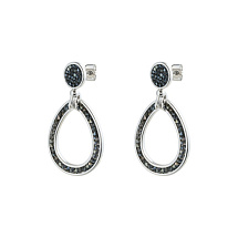 Серьги Jet Nut Fiore Luna *A2103SW-E05.4 BW/S