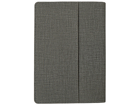 Двустороннее портфолио из рпет-фетра и искусственной кожи Felt, серый - рис 5.