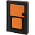 Ежедневник Mobile, недатированный, черно-оранжевый - миниатюра