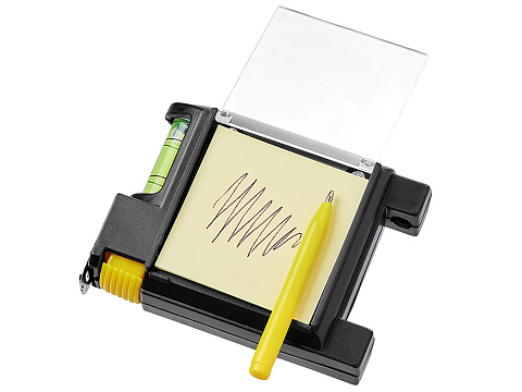 Рулетка на 2 м с уровнем и блоком для записей Nerd - рис 9.