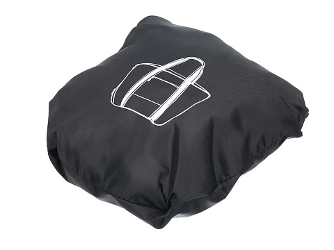 Сумка складная TORBER, черный, полиэстер, 48x33x12 см - рис 6.